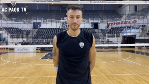 Θοδωρής Βουλκίδης: «Θα τα δώσουμε όλα για τη νίκη κόντρα στον Παναθηναϊκό!» | AC PAOK TV